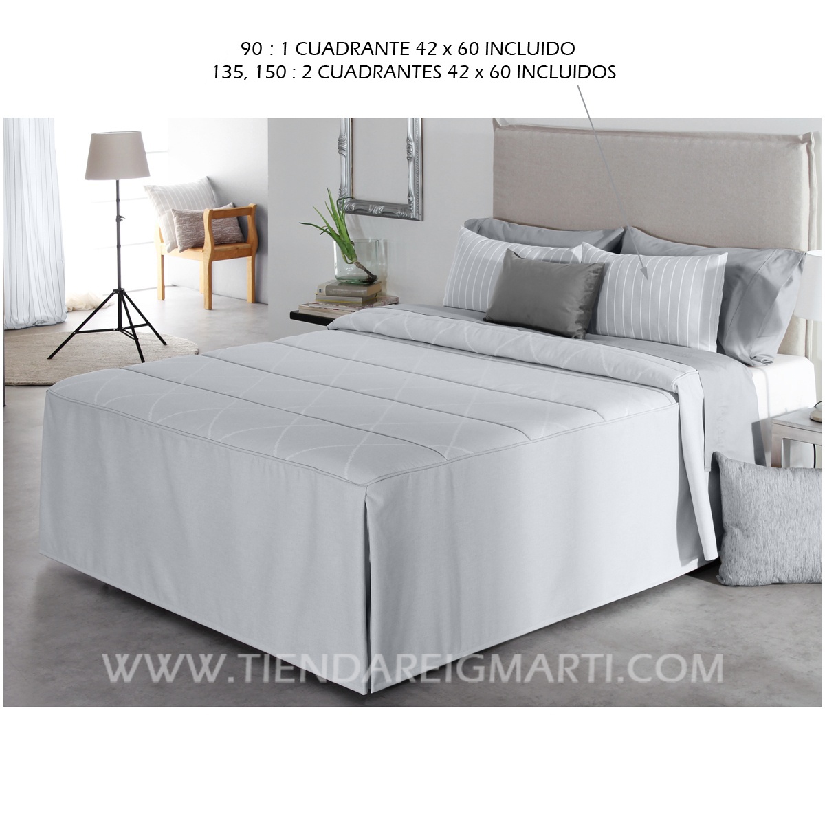 Reig Martí Colcha EDREDÓN Beige Cama 135 cm Topps : : Hogar y  cocina